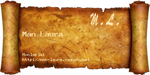 Man Laura névjegykártya
